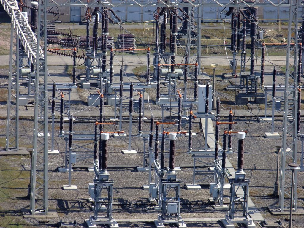 energy, high voltage, insulators, substation, switch, the electric current, electricity, slovakia, europe, substation, substation, substation, substation, substation