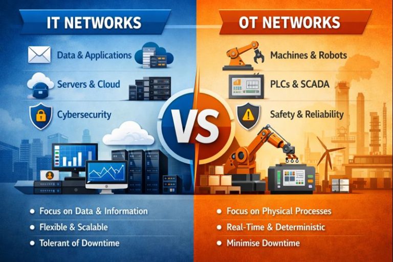 IT vs OT Networks Explained: Key Differences in Industrial Ethernet ...